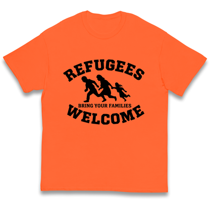 Welcome Refugees kids t shirt
