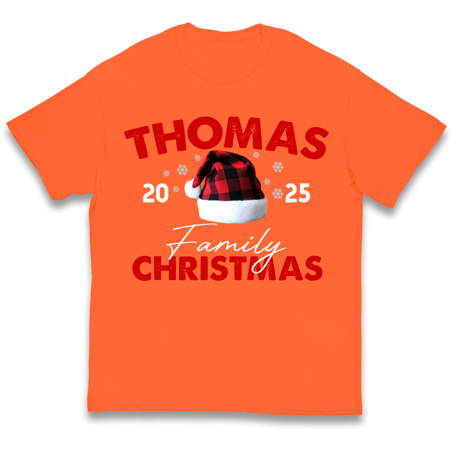 Thomas Family Christmas kids t shirt