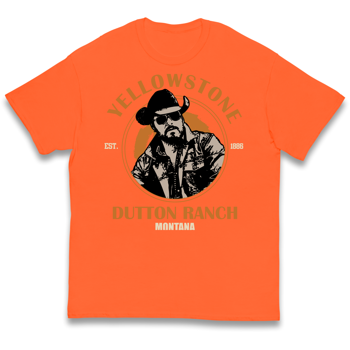 Yellowstone Dutton Ranch Montana Kids T Shirt