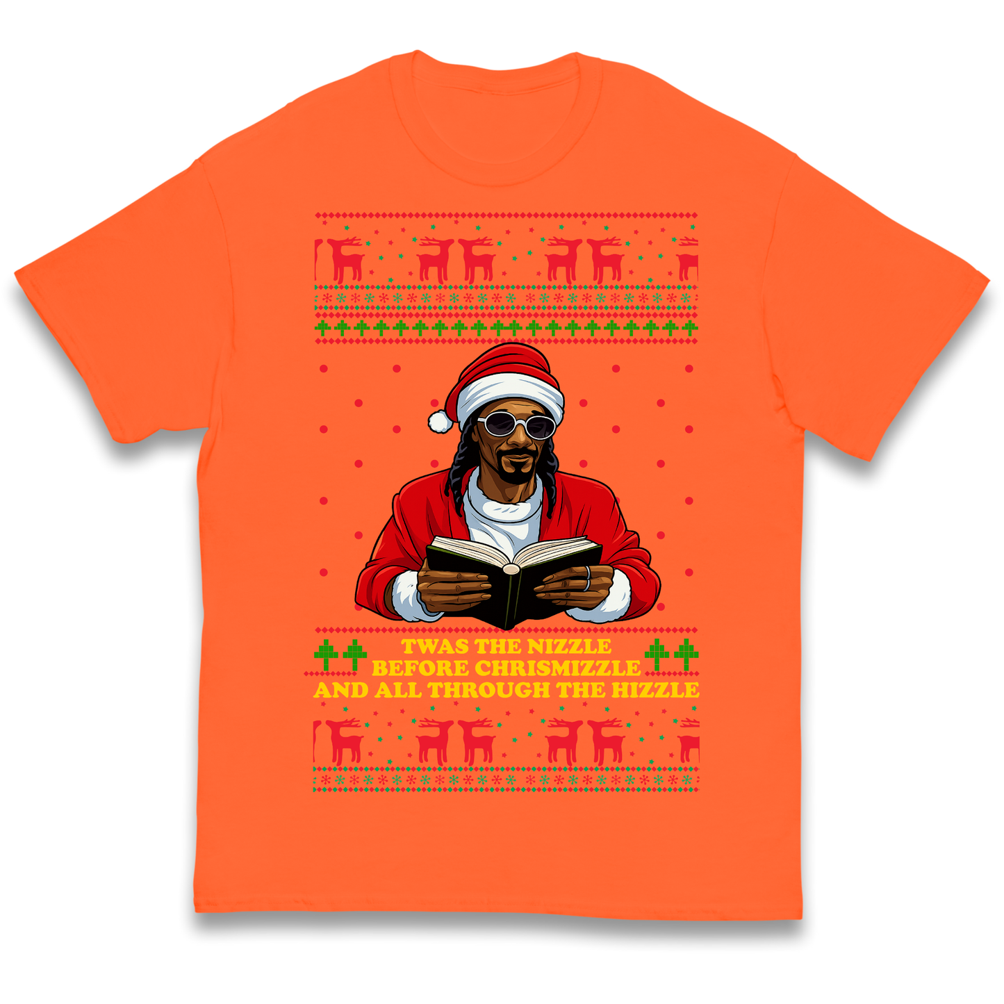 Snoop Dogg Nizzle Christmas Kids T Shirt