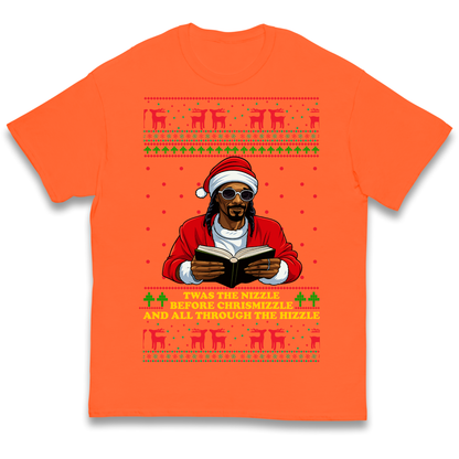 Snoop Dogg Nizzle Christmas Kids T Shirt