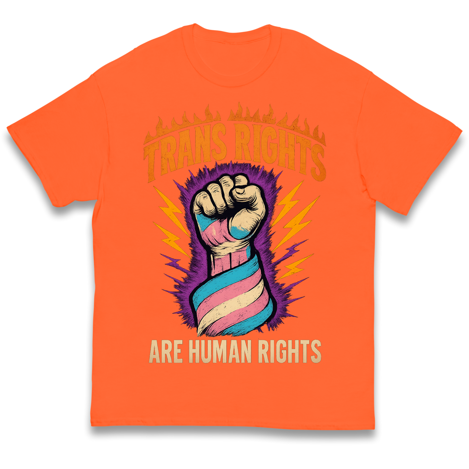 Trans Rights Are Human Rights kids t shirt