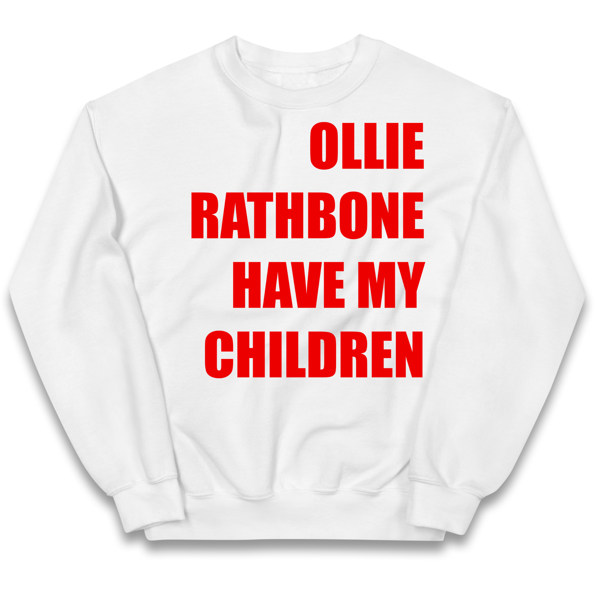 Ollie Rathbone Have My Children Rob McElhenney Wrexham Kids Sweatshirt