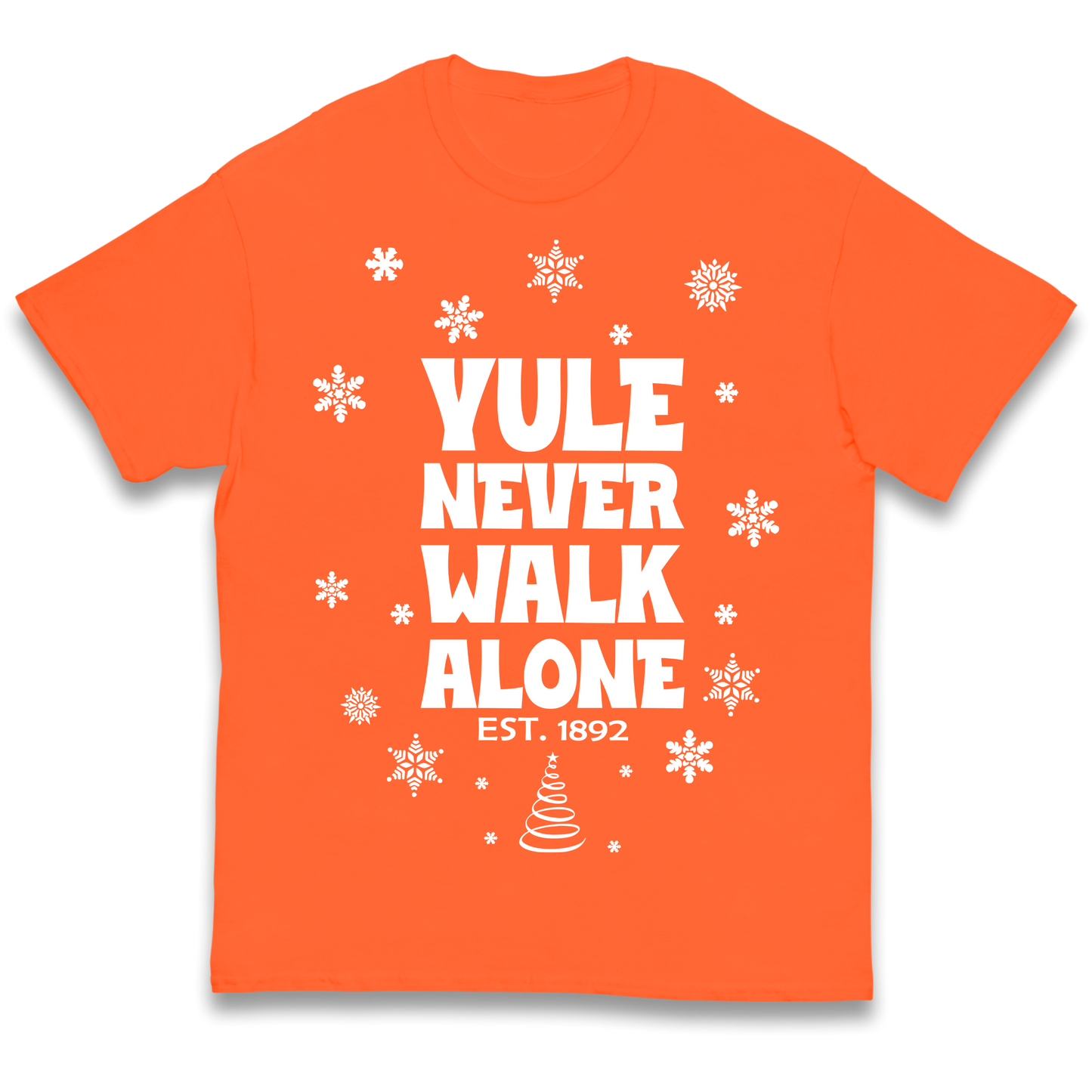 Yule Never Walk Alone Liverpool Christmas kids t shirt