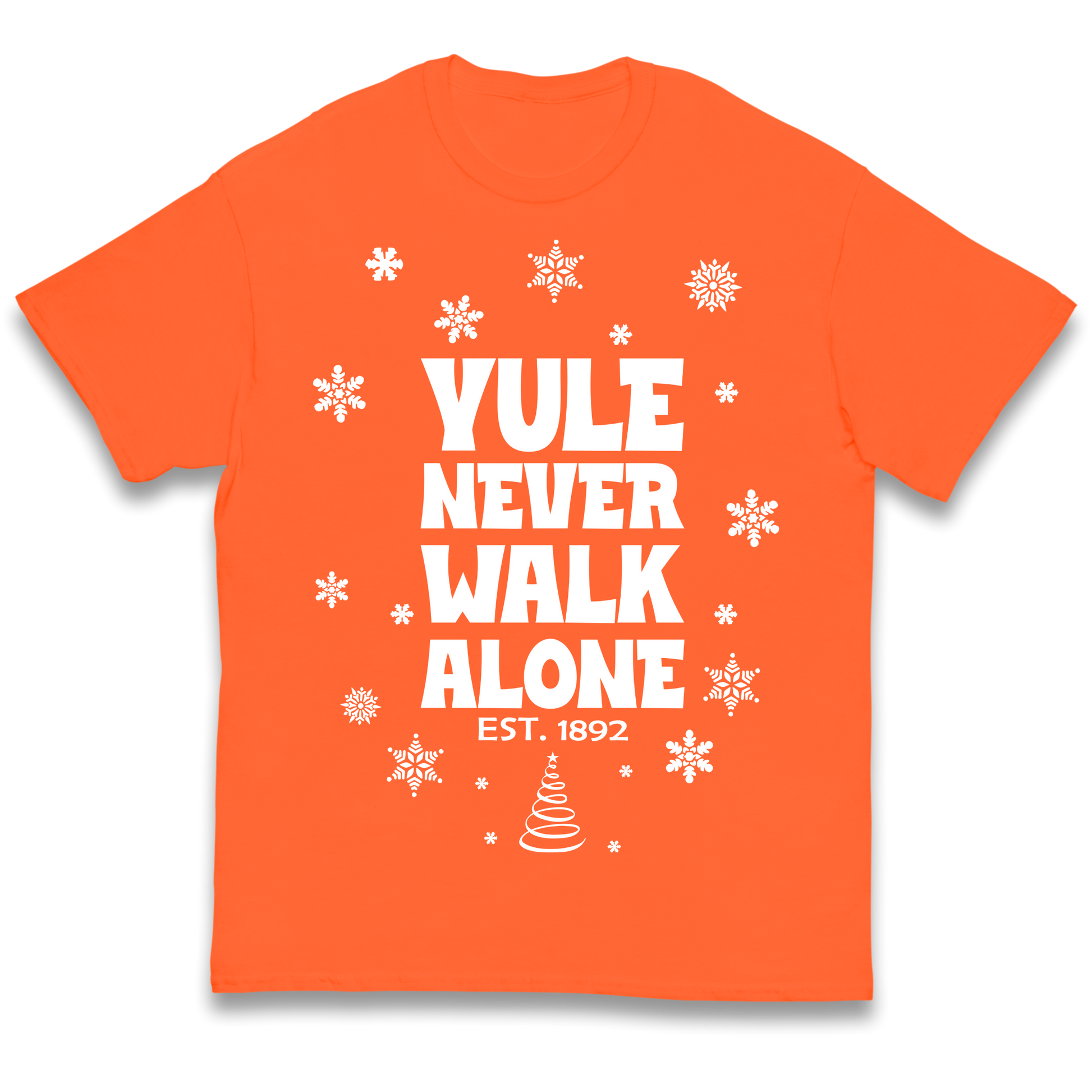 Yule Never Walk Alone Liverpool Christmas kids t shirt