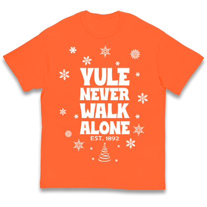 Yule Never Walk Alone Liverpool Christmas kids t shirt
