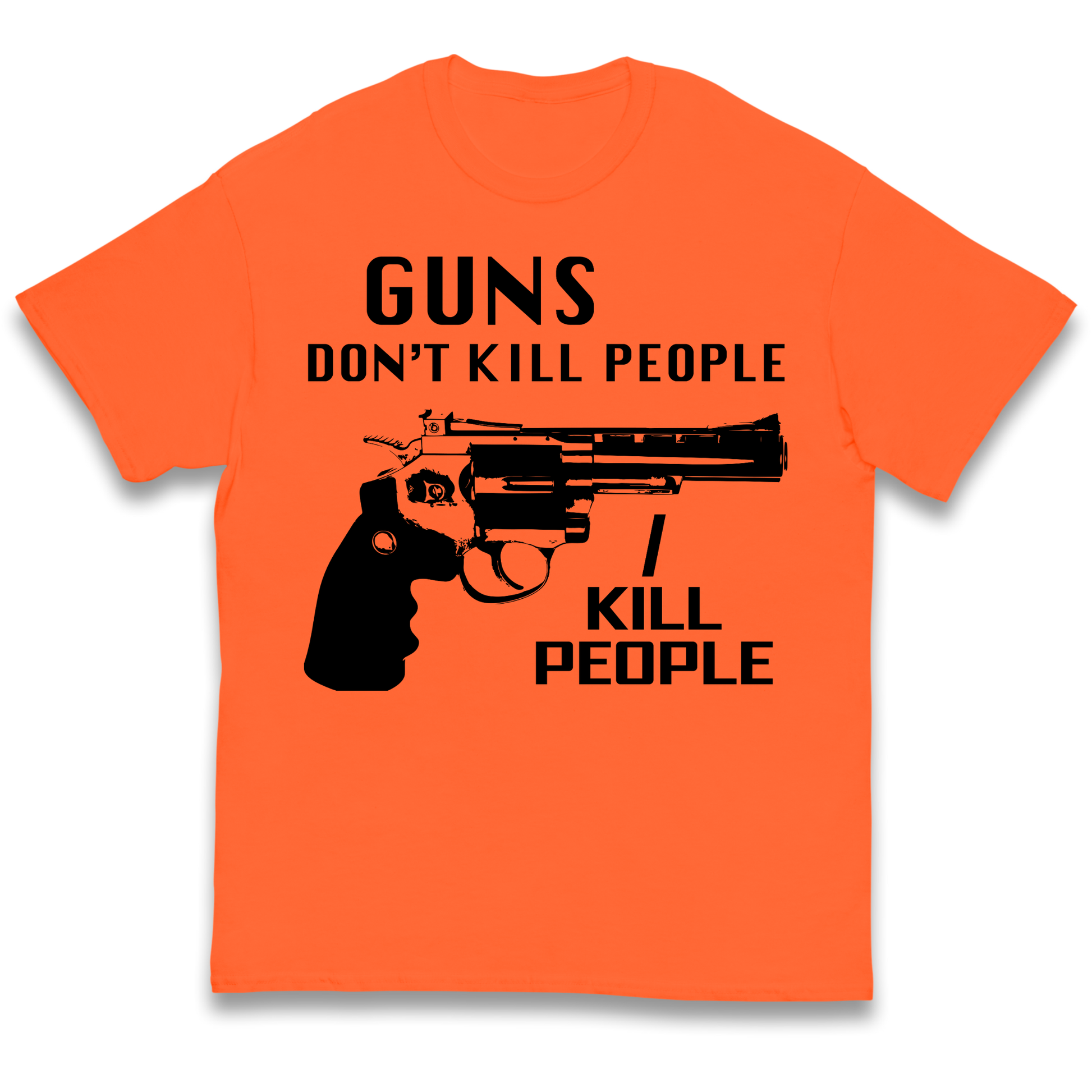 Guns Don’t Kill People Kids T Shirt 