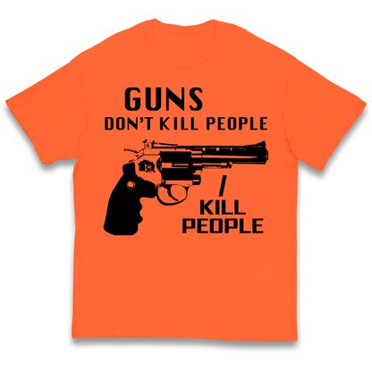 Guns Don’t Kill People Kids T Shirt 