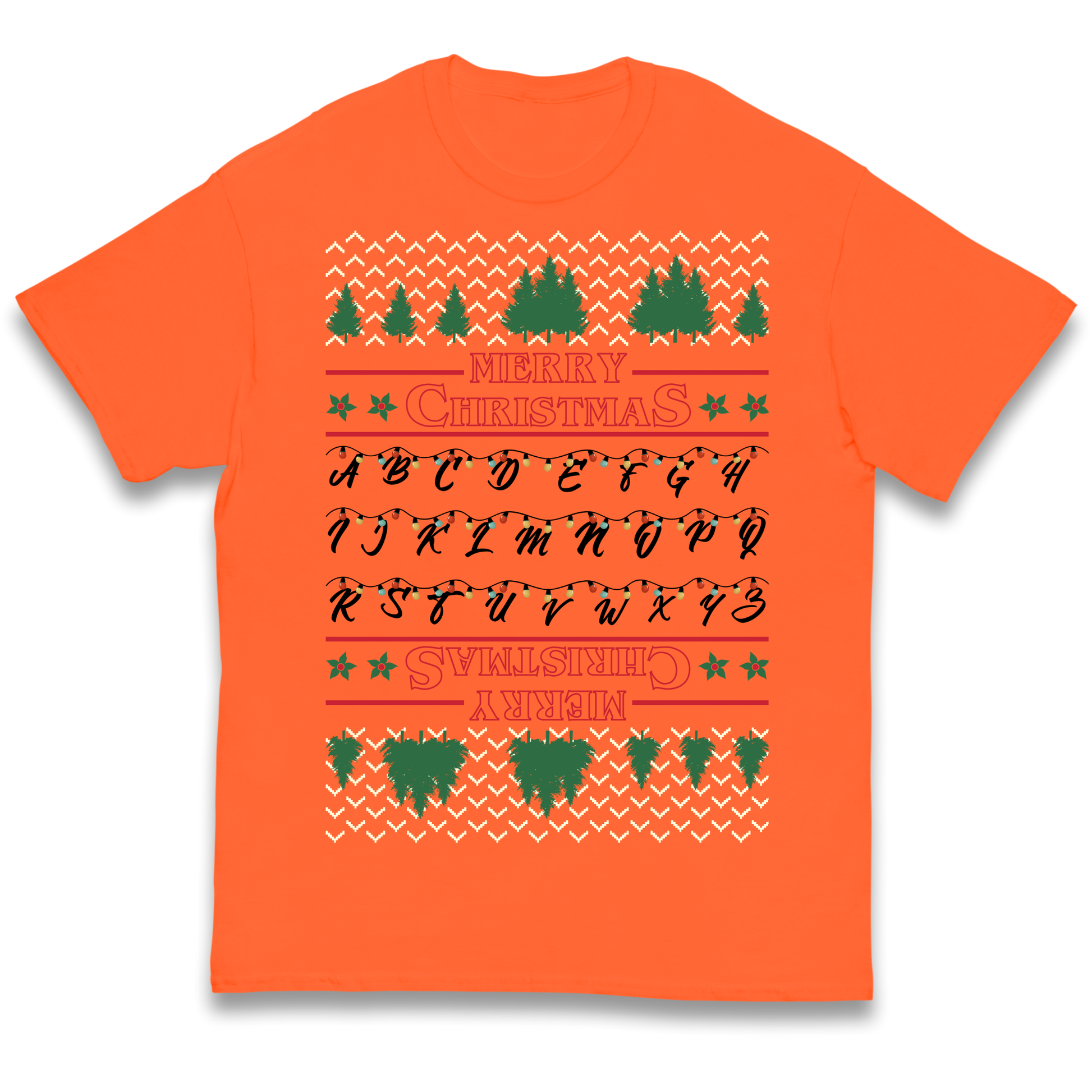 stranger things christmas jumper Kids T Shirt