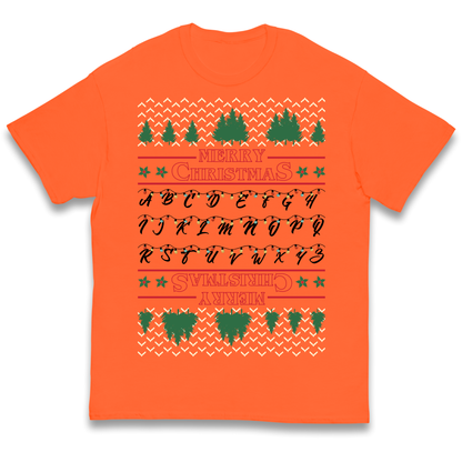 stranger things christmas jumper Kids T Shirt