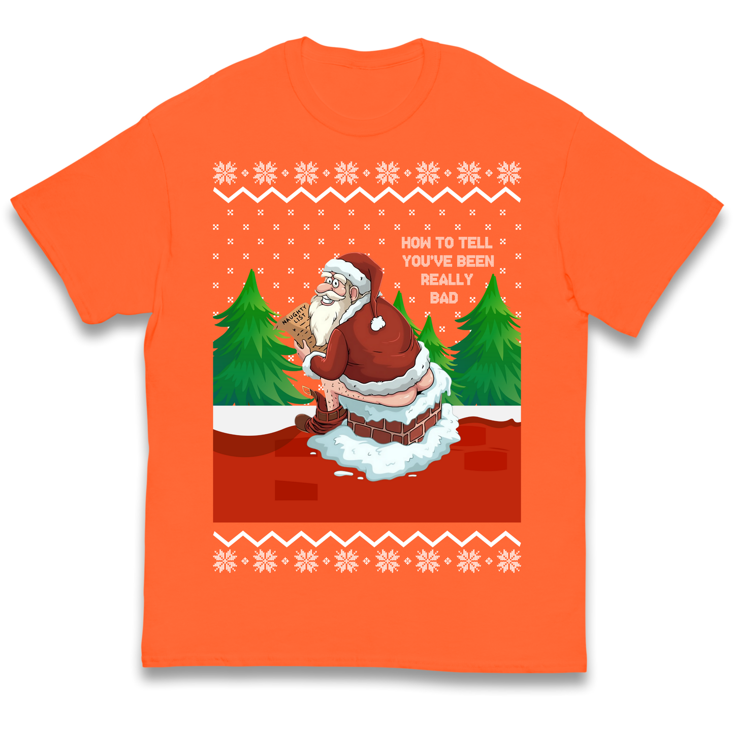 How To Tell That You've Been Really Bad kids t shirt