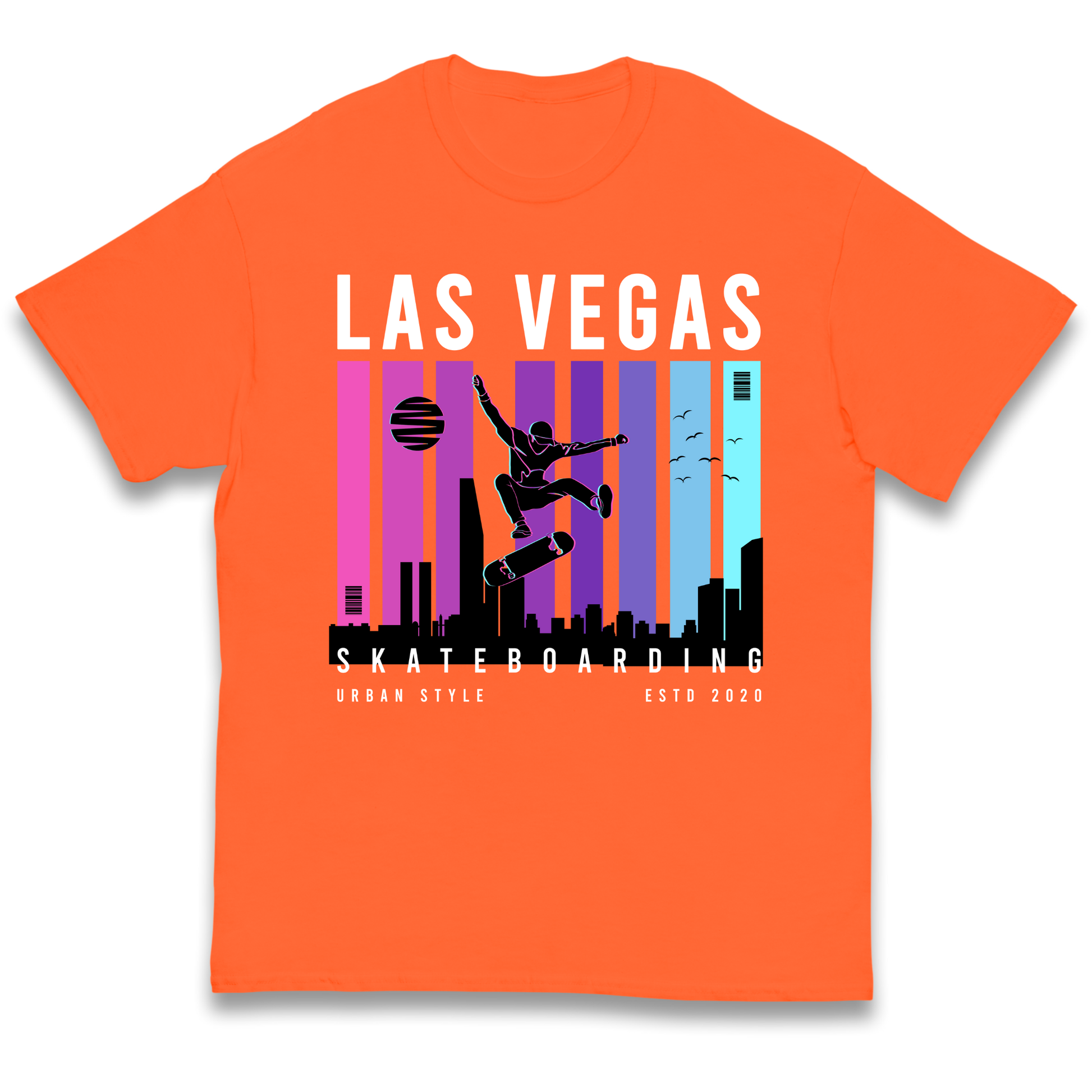 Las Vegas Skateboarding kids t shirt