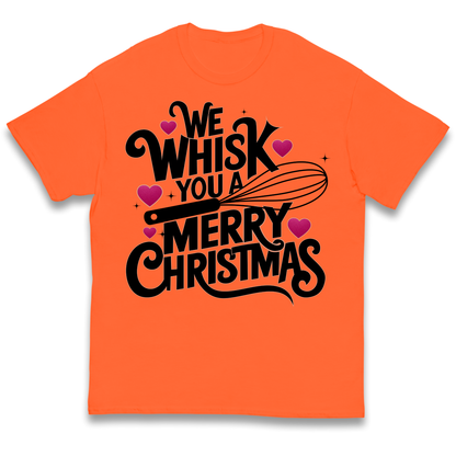We Whisk You a Merry Christmas kids t shirt