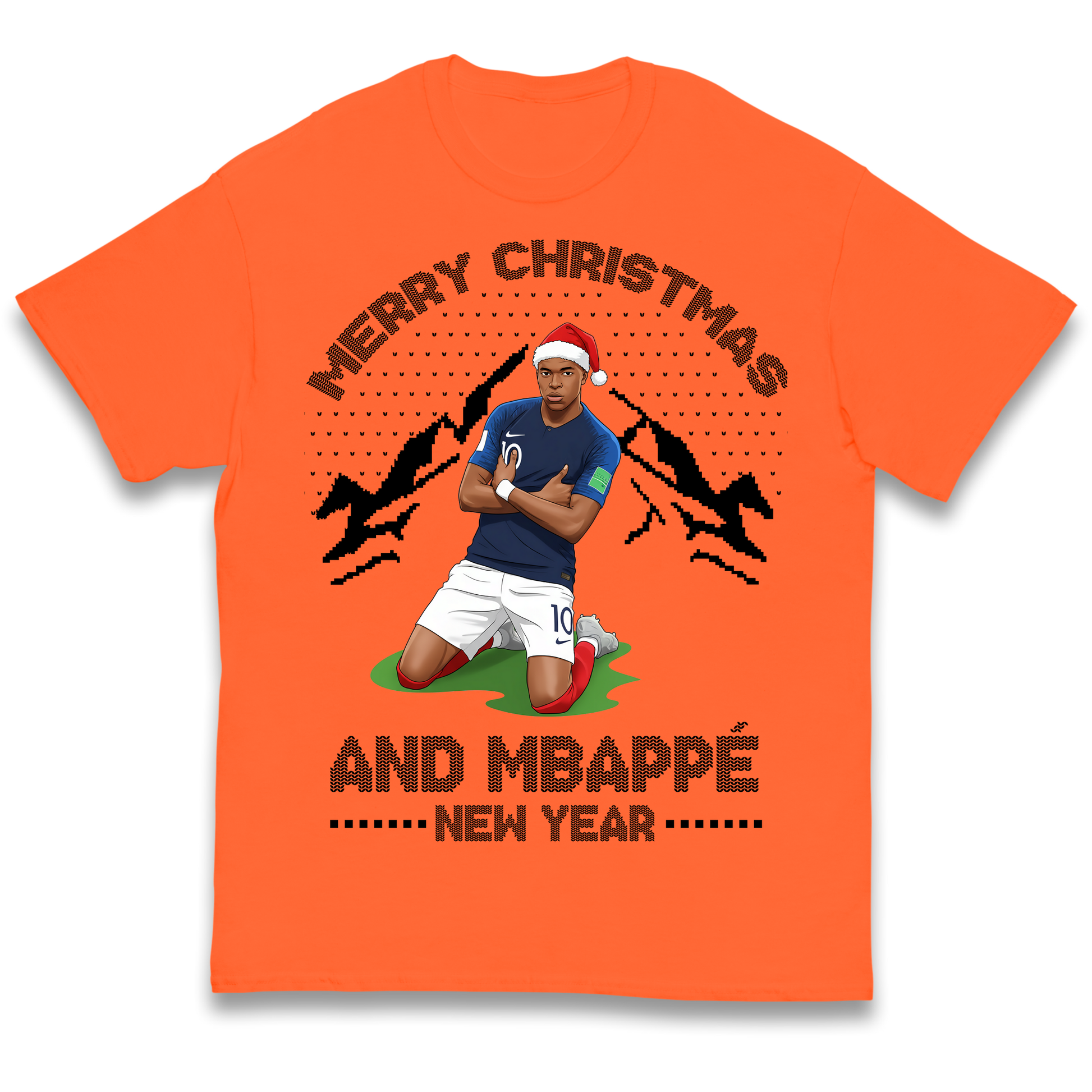 Mbappe Christmas Kids T Shirt
