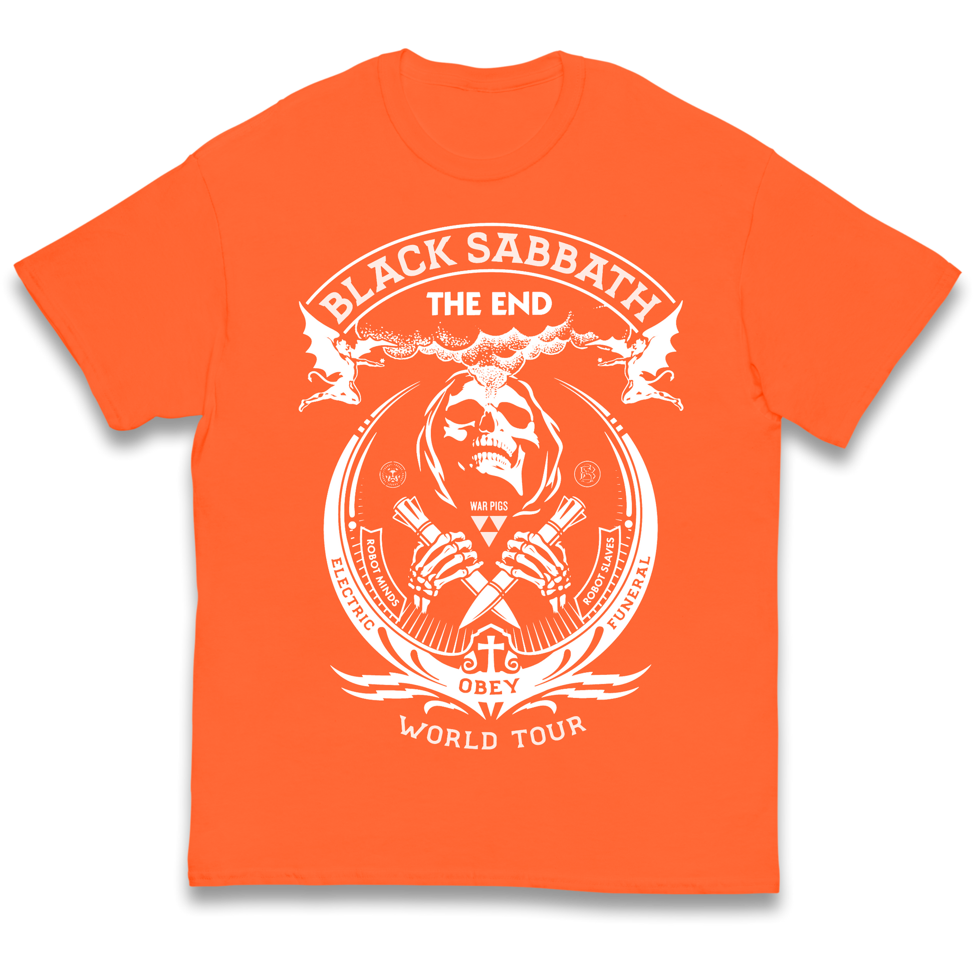Black Sabbath The End World Tour Kids T Shirt