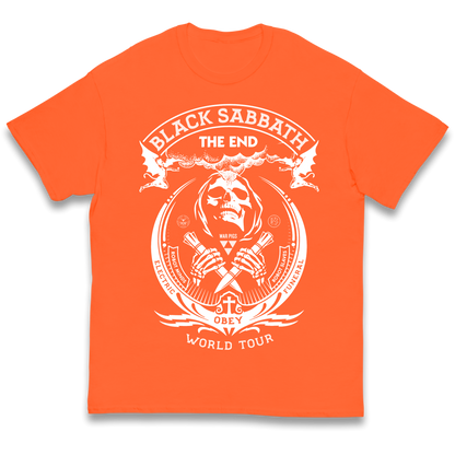 Black Sabbath The End World Tour Kids T Shirt
