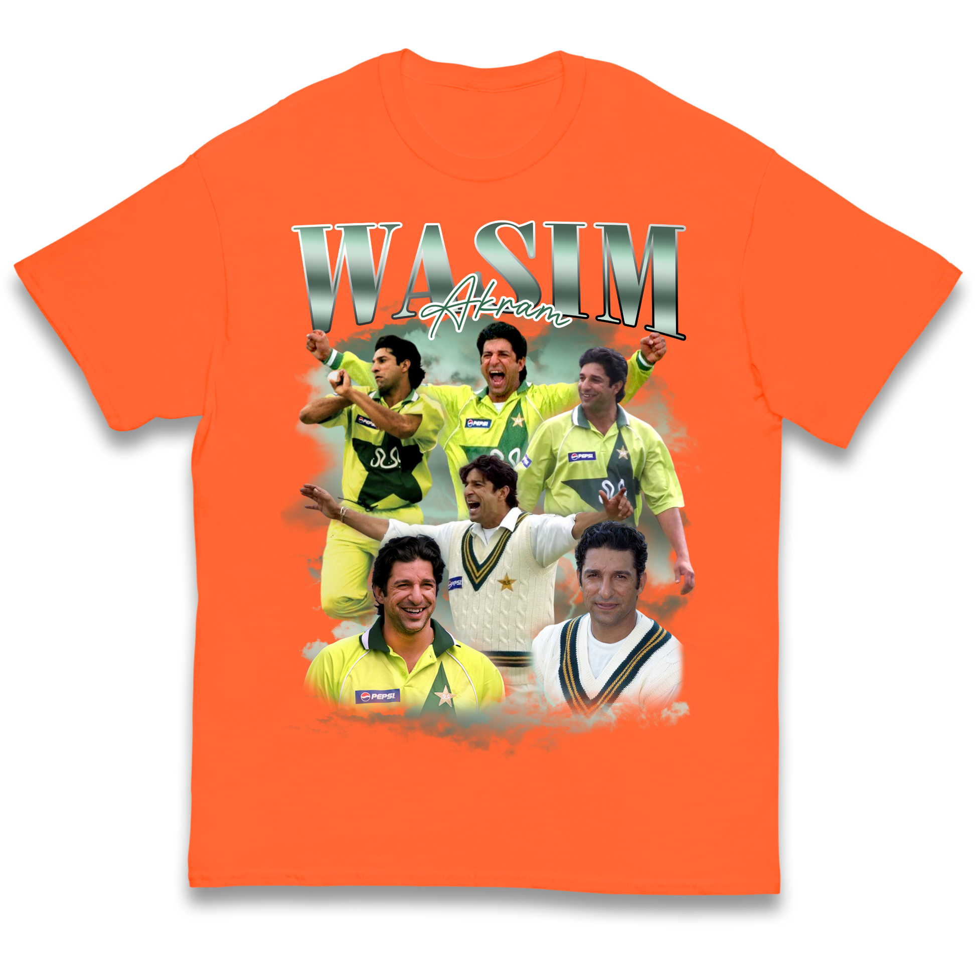 Wasim Akram kids t shirt