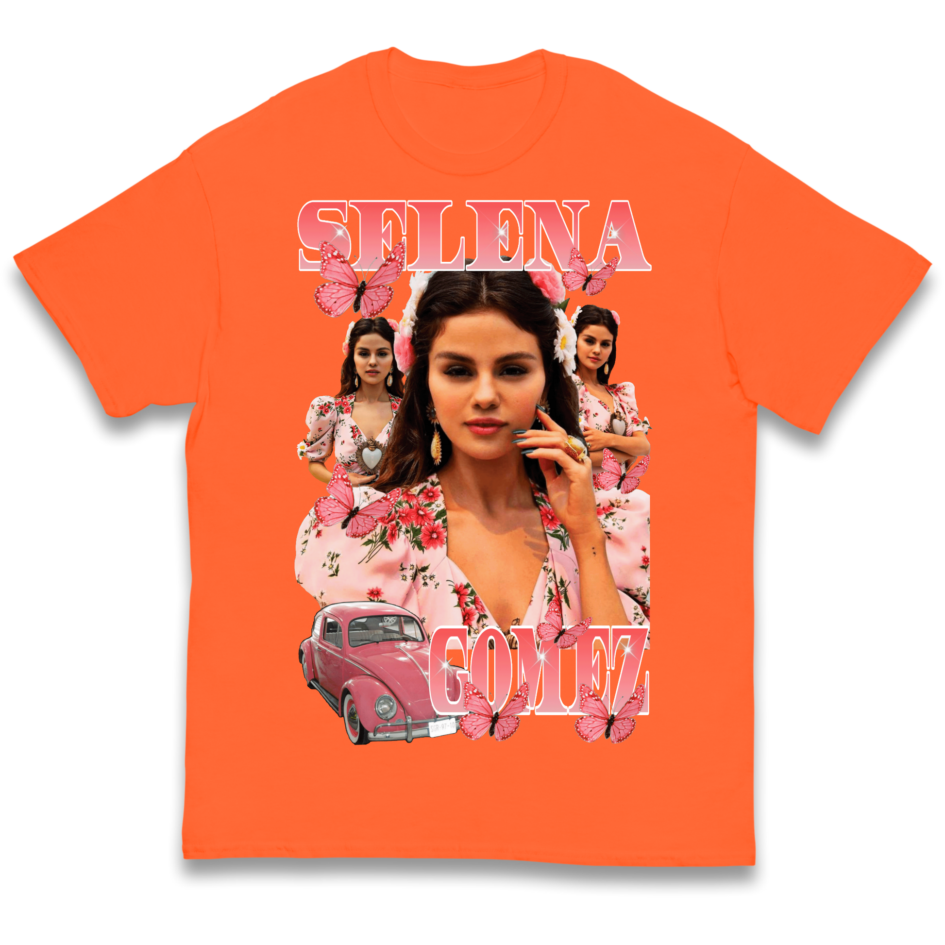 Selena Gomez Pink kids t shirt