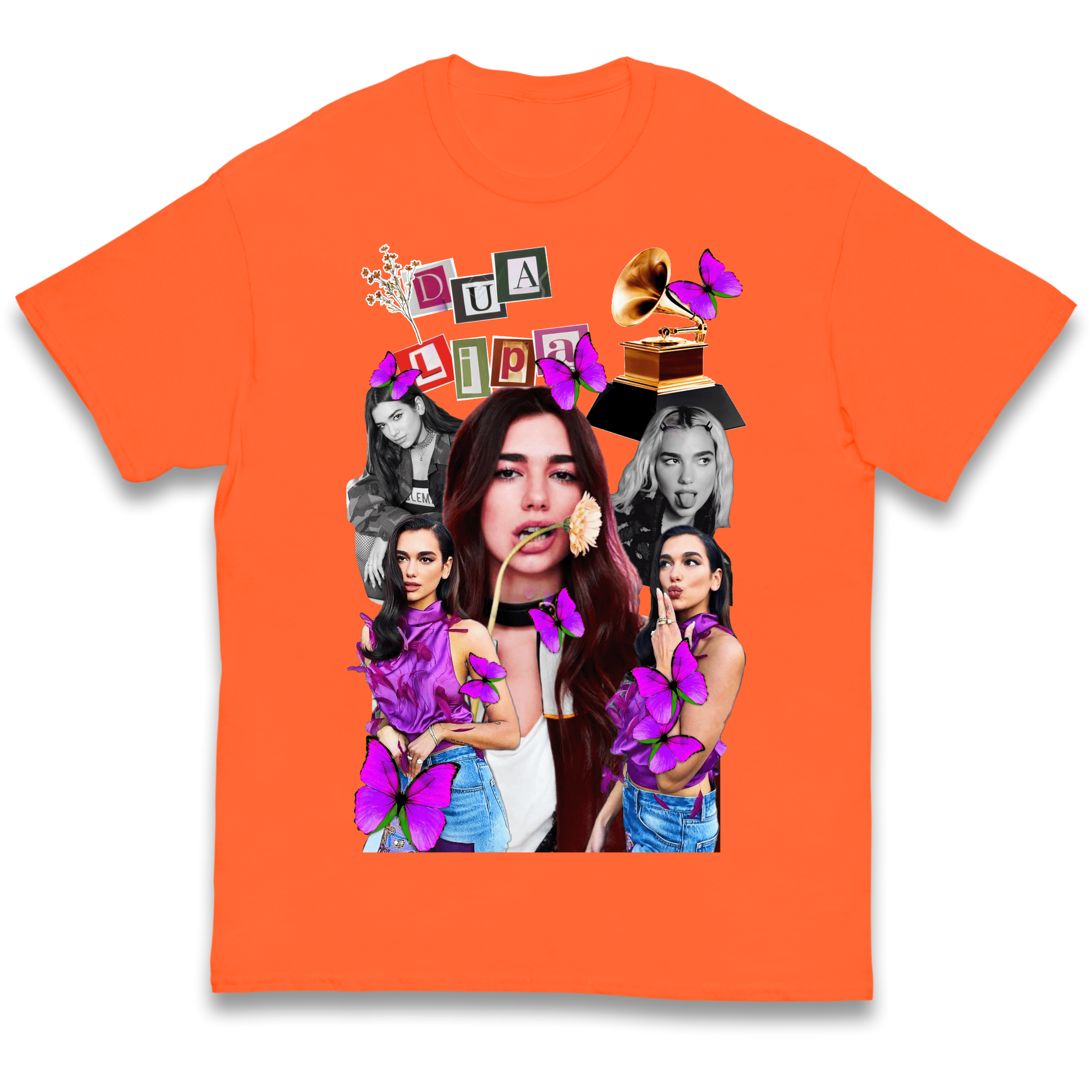 Dua Lipa Butterflies Kids T Shirt
