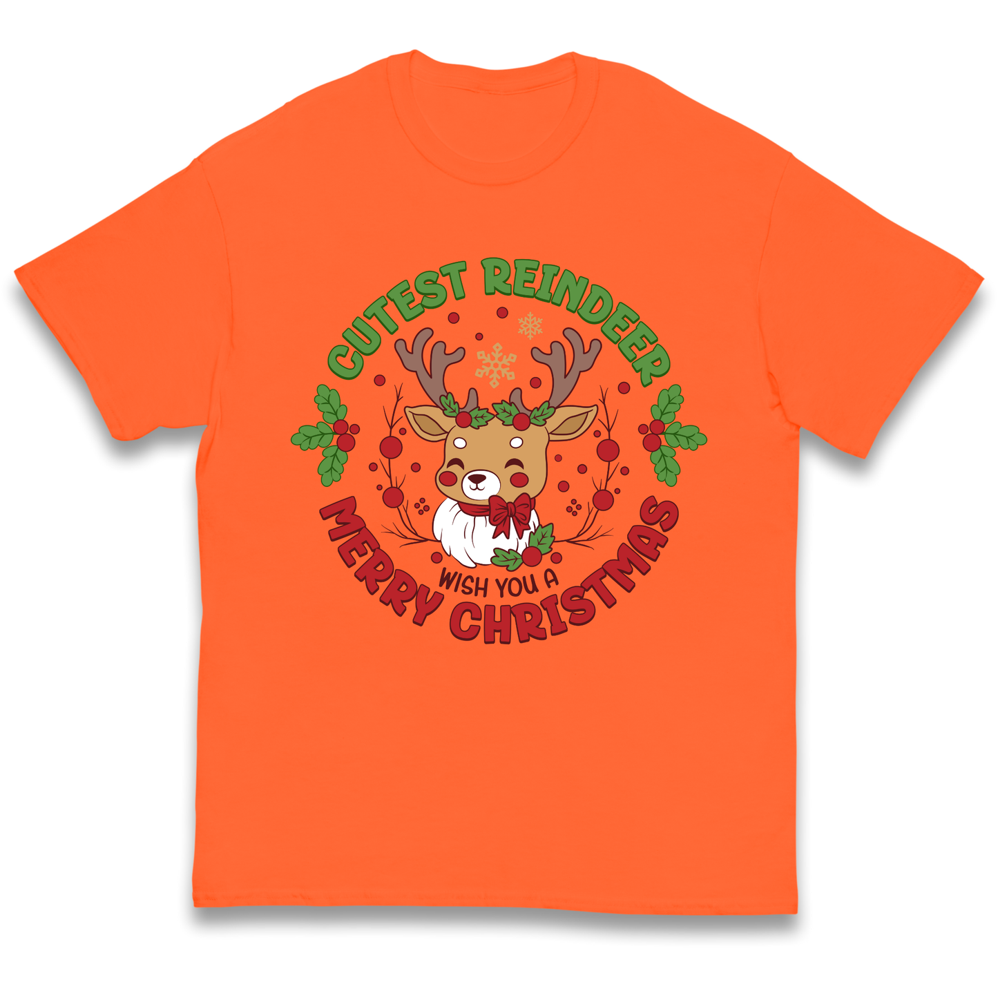 Cutest Reindeer kids t shirt