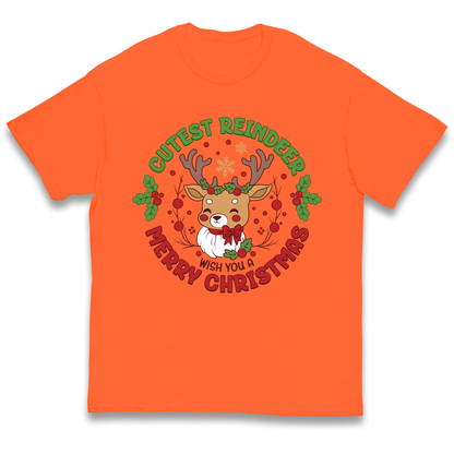 Cutest Reindeer kids t shirt