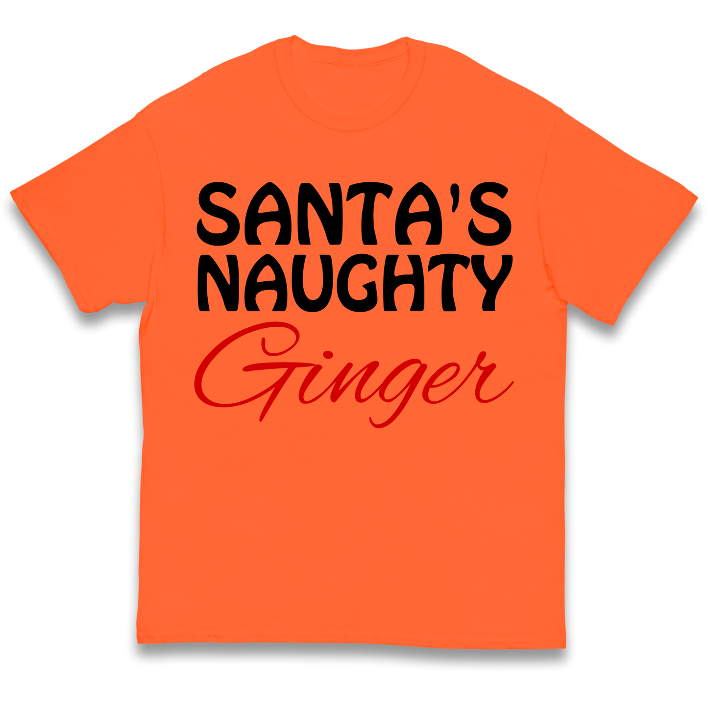 Naughty Ginger Kids T Shirt