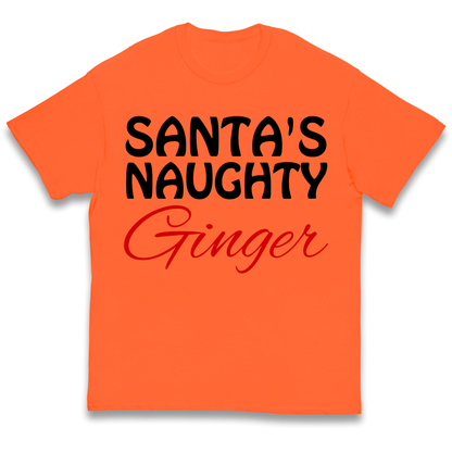 Naughty Ginger Kids T Shirt