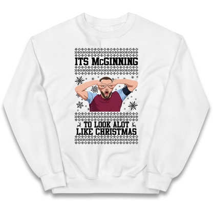 John McGinn Christmas Kids Jumper