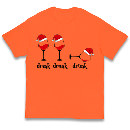 Drink Drank Drunk Kids T Shirt