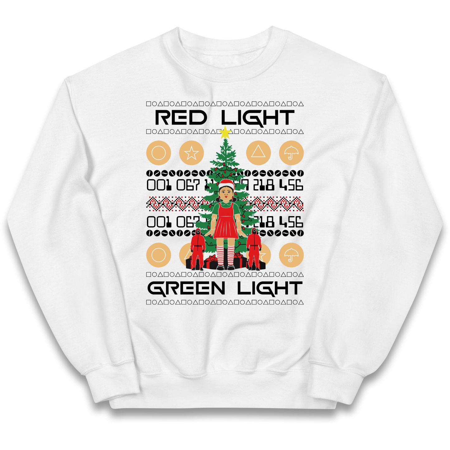 Squid Game Christmas Kids Jumper