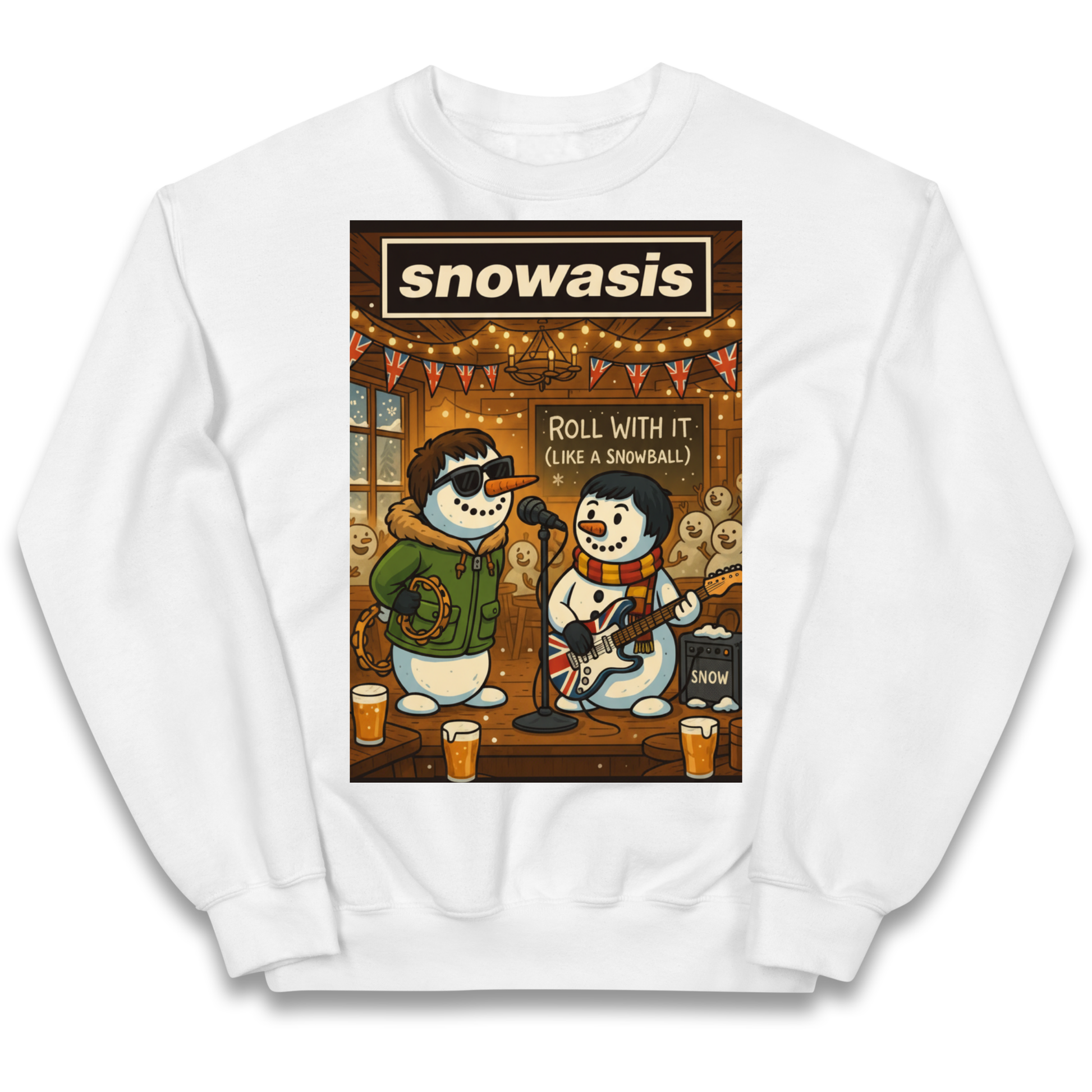 Snowasis Roll Christmas Kids Jumper