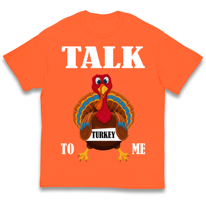 Talk Turkey To Me Christmas kids t shirt