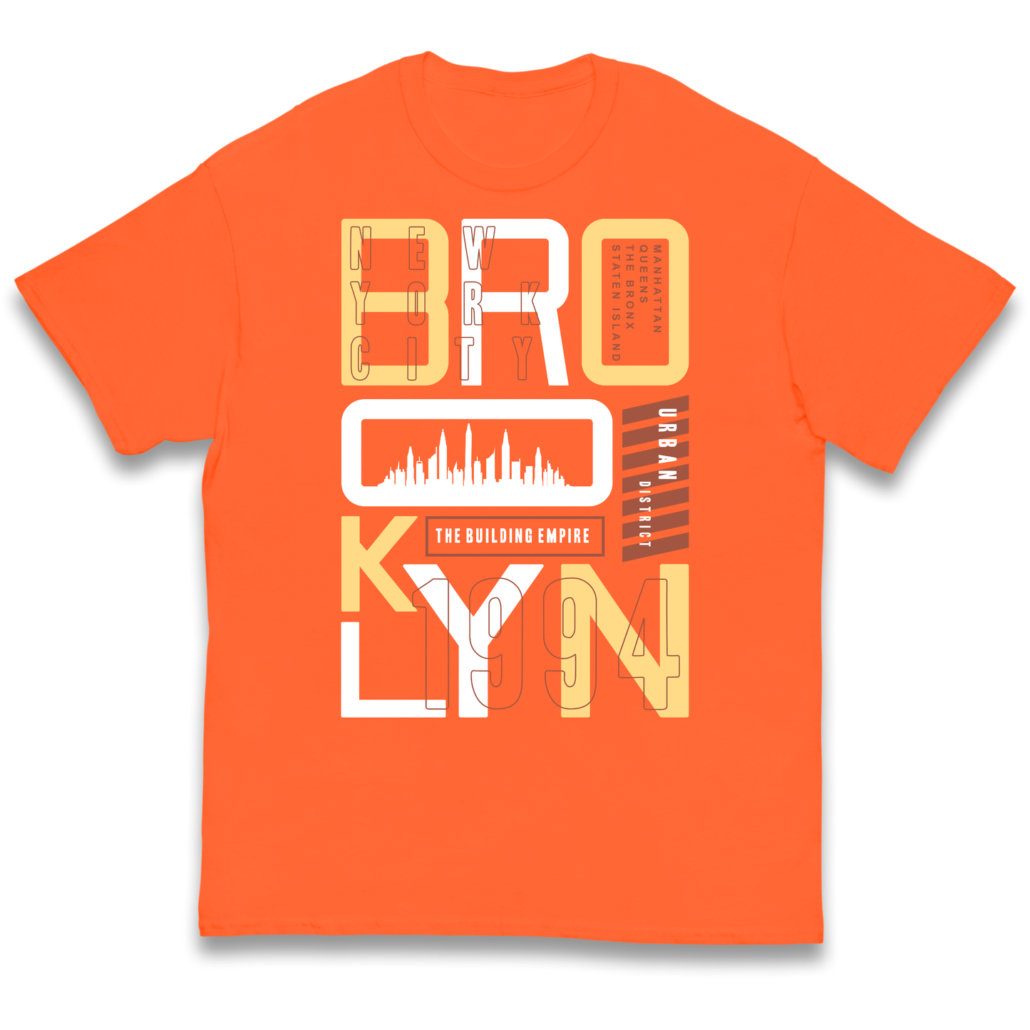 Brooklyn New York Urban District kids t shirt