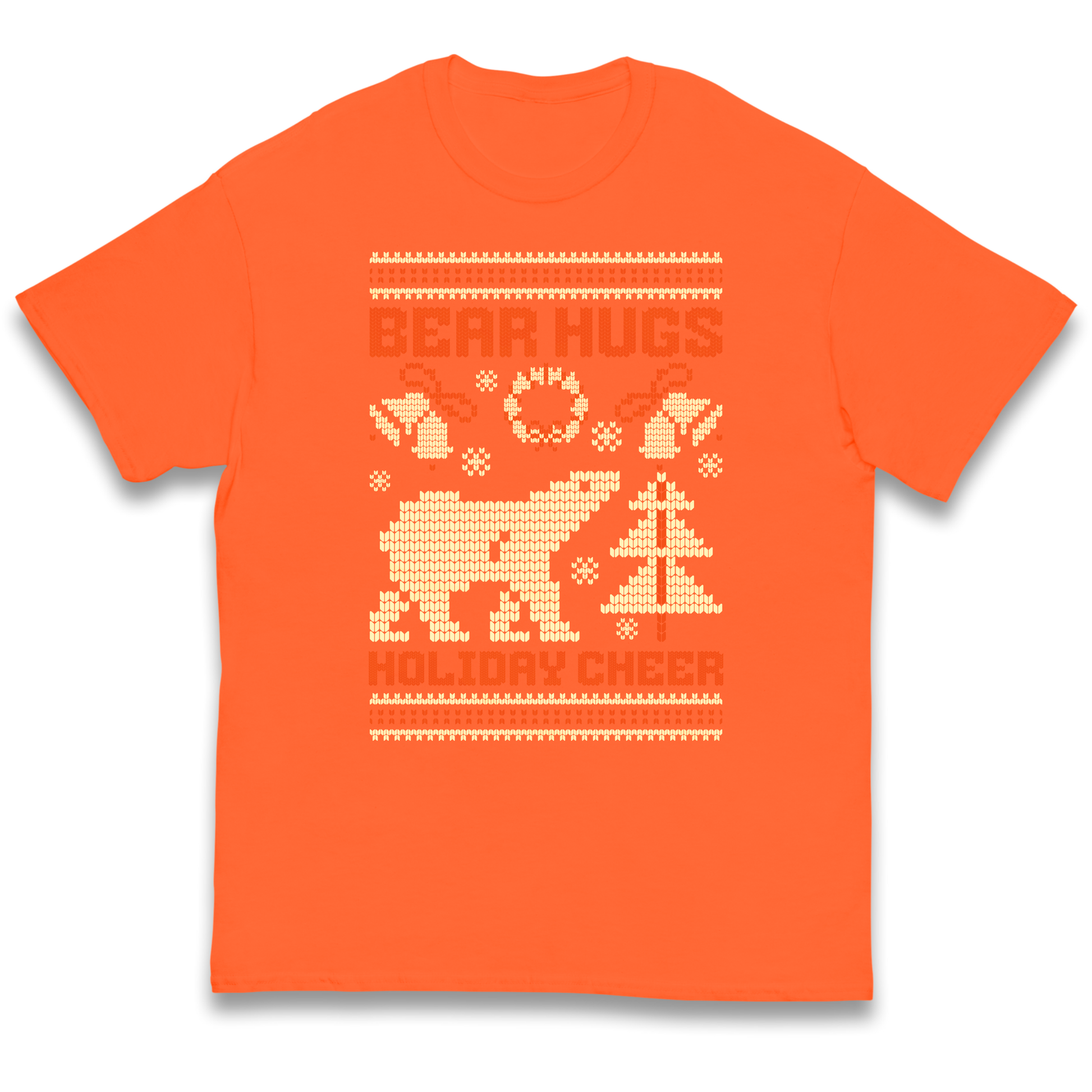 Bear Hugs Holiday Cheer kids t shirt