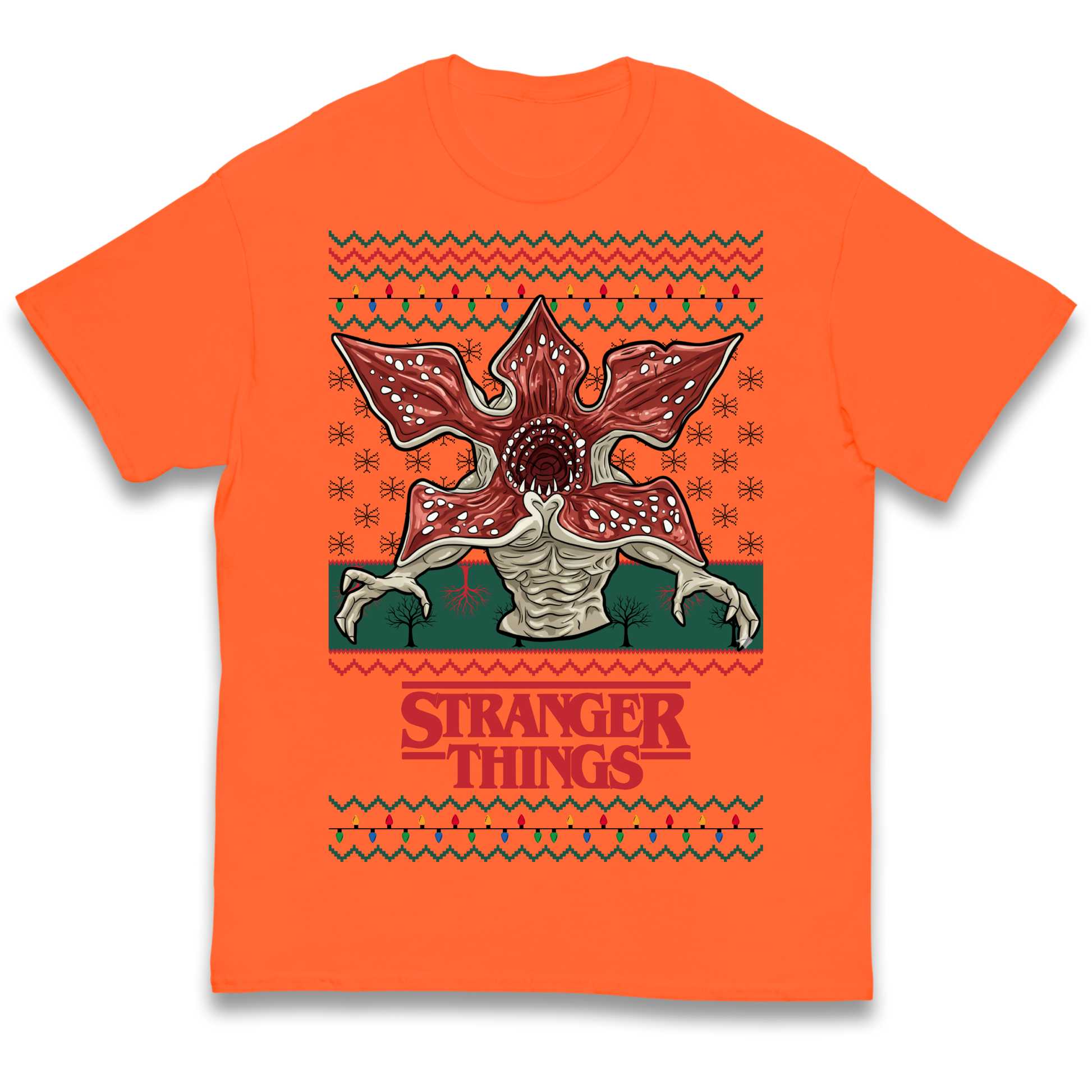 Demogorgon Christmas Kids T Shirt