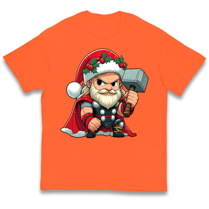 Thor Santa kids t shirt