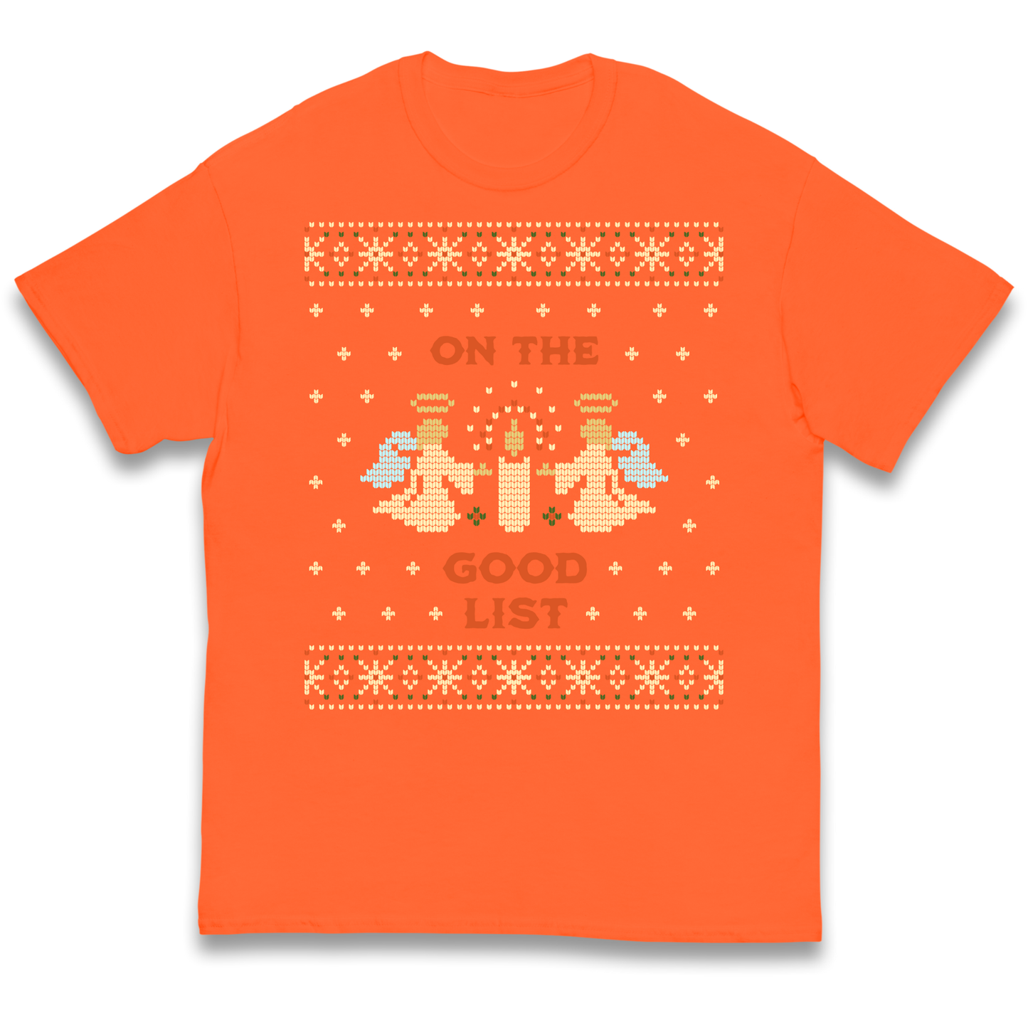 On The Good List Christmas kids t shirt