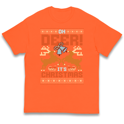 Oh Deer its Christmas kids t shirt