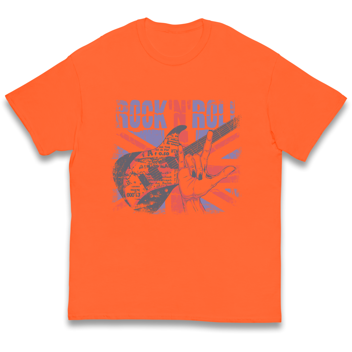 Rock N Roll Union Jack kids t shirt