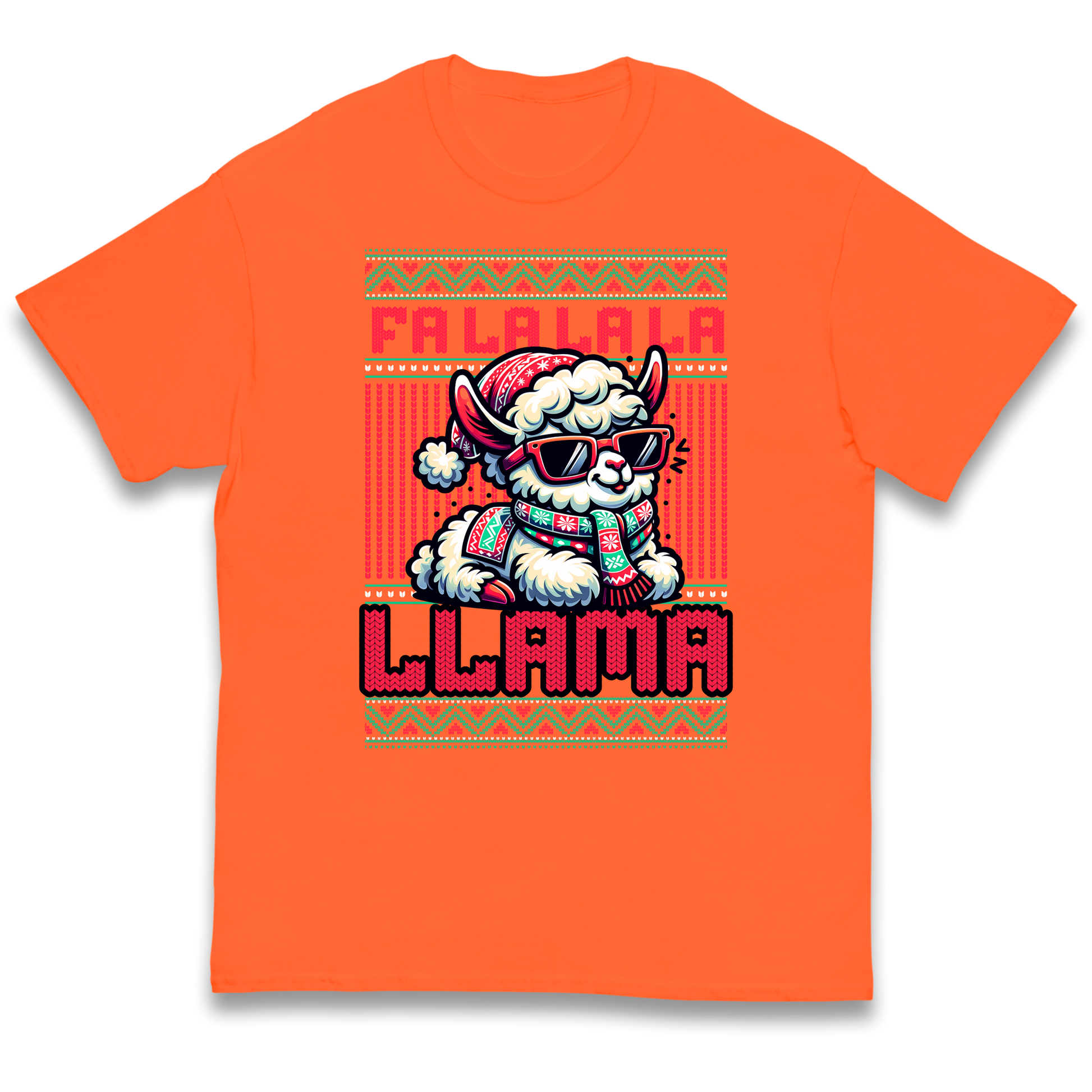 FA LA LA LA LLAMA kids t shirt