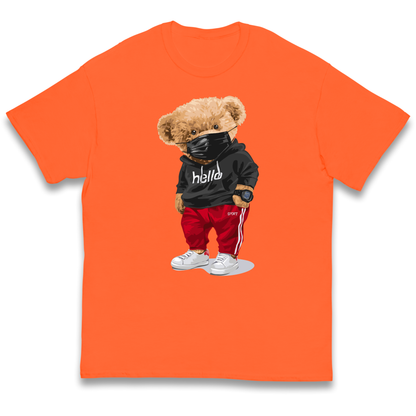 Teddy Bear Hello Streetwear kids t shirt