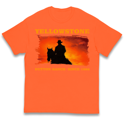Yellowstone Dutton Ranch Since 1886 kids t shirt