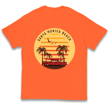 Santa Monica Beach kids t shirt