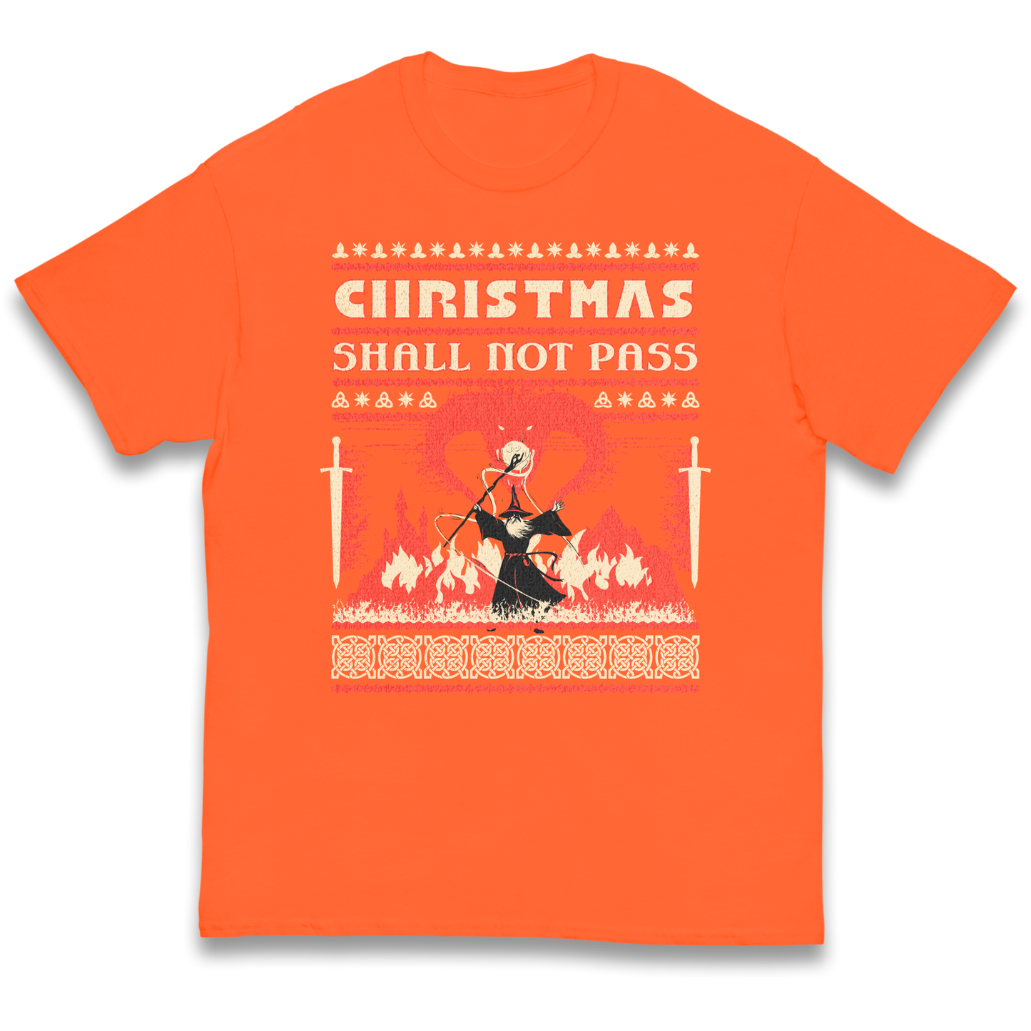 Christmas Shall Not Pass kids t shirt