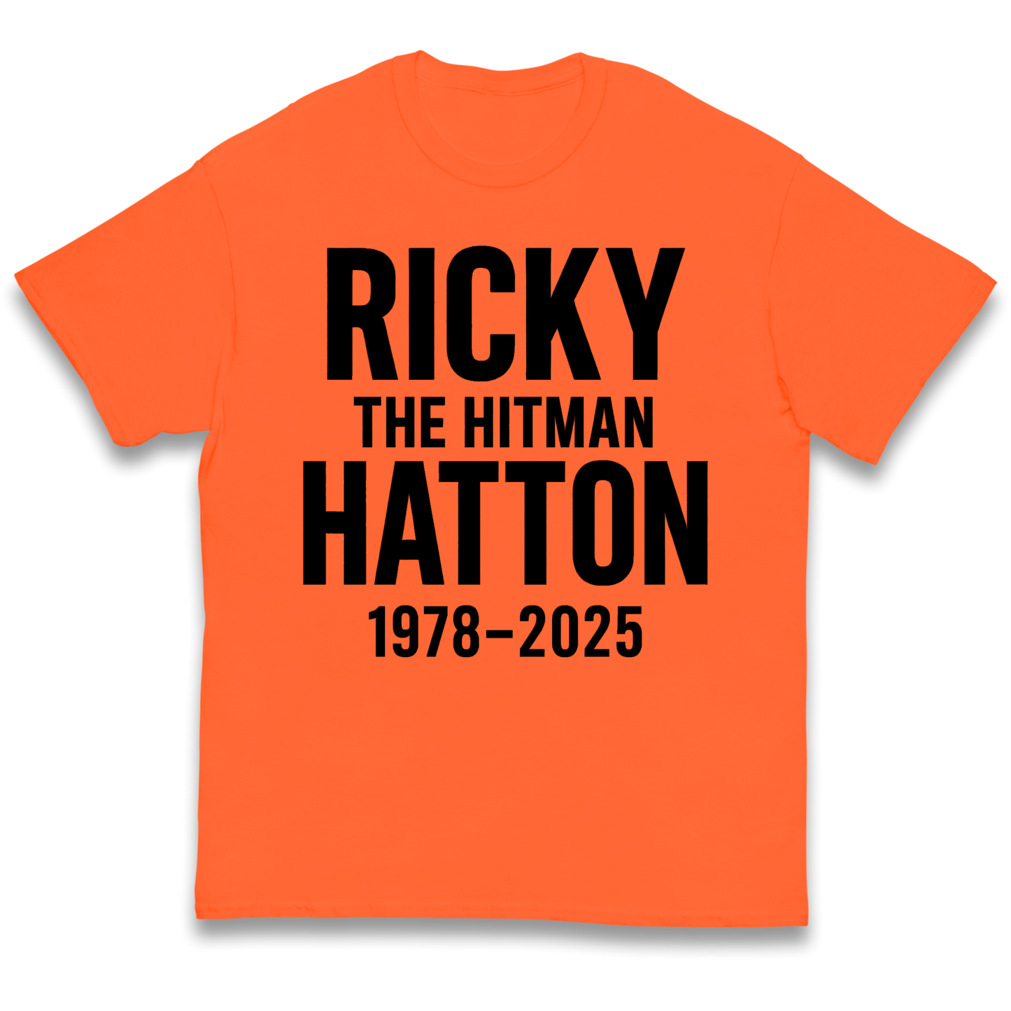 Ricky The Hitman Hatton 1978 2025 kids t shirt