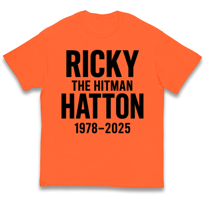 Ricky The Hitman Hatton 1978 2025 kids t shirt