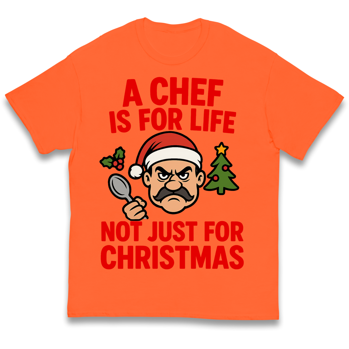 Chef Christmas Kids T Shirt