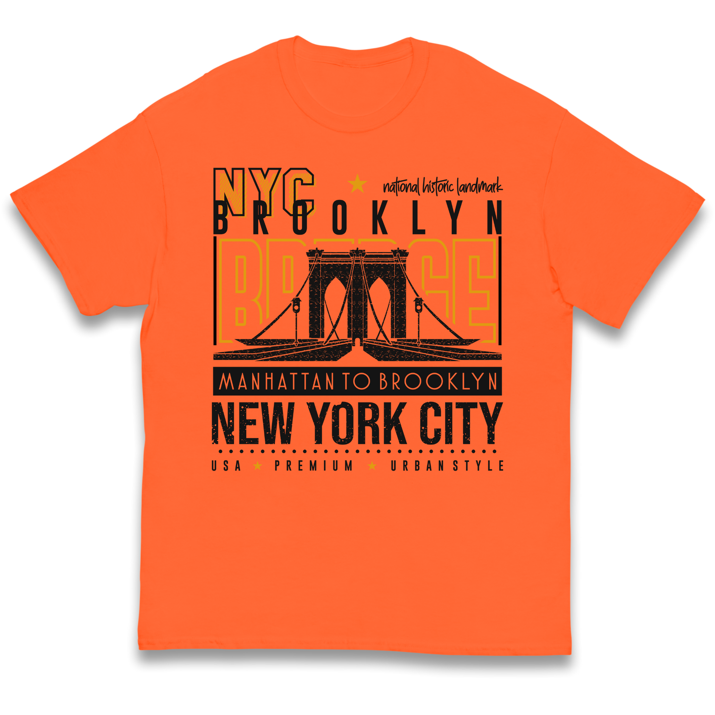 NYC Brooklyn Bridge kids t shirt