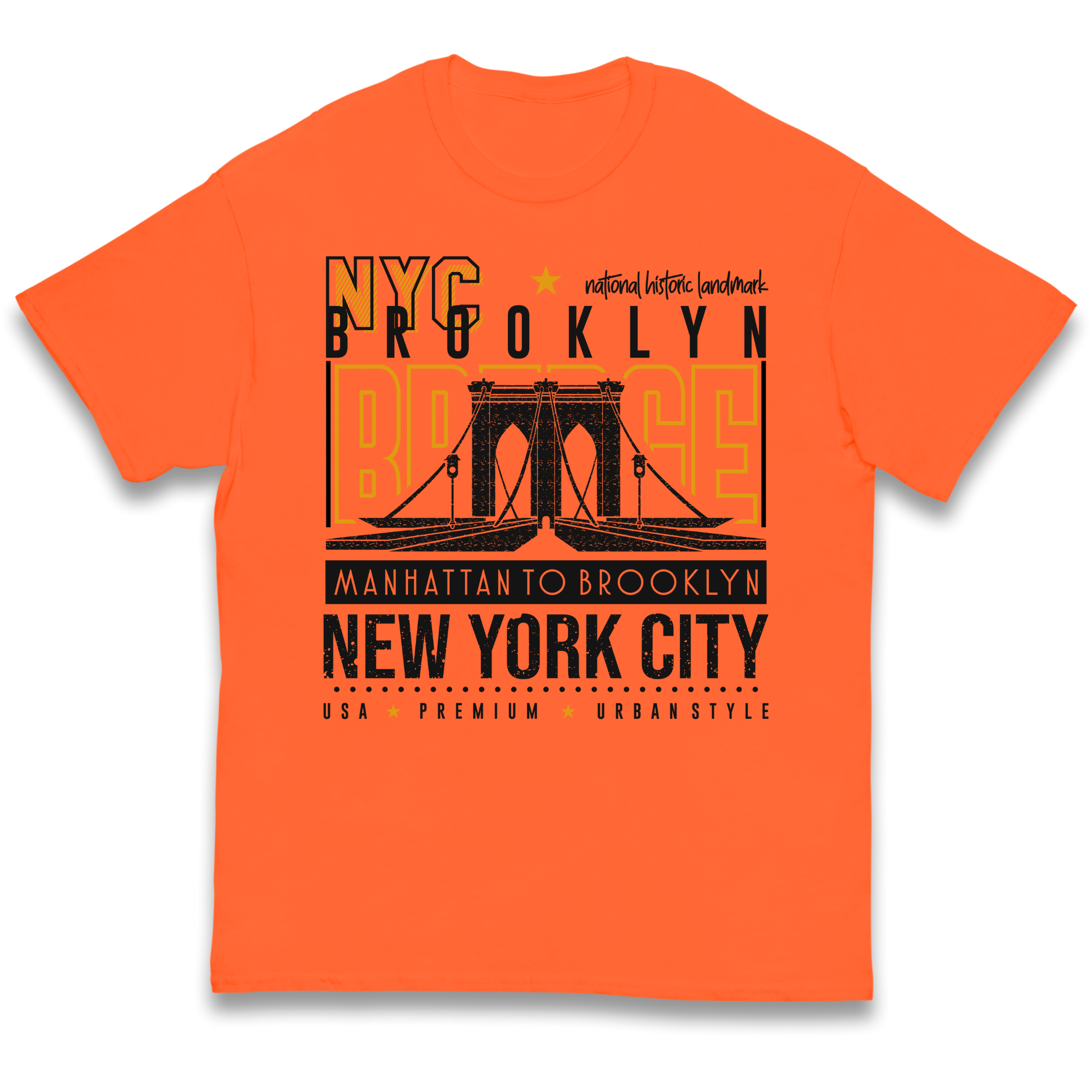NYC Brooklyn Bridge kids t shirt