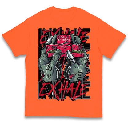 Inhale Exhale kids t shirt